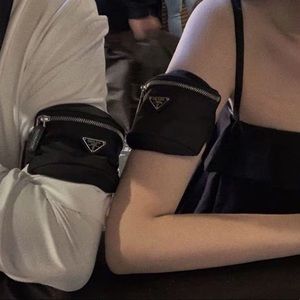 Prada Nylon Arm Band Key Holder